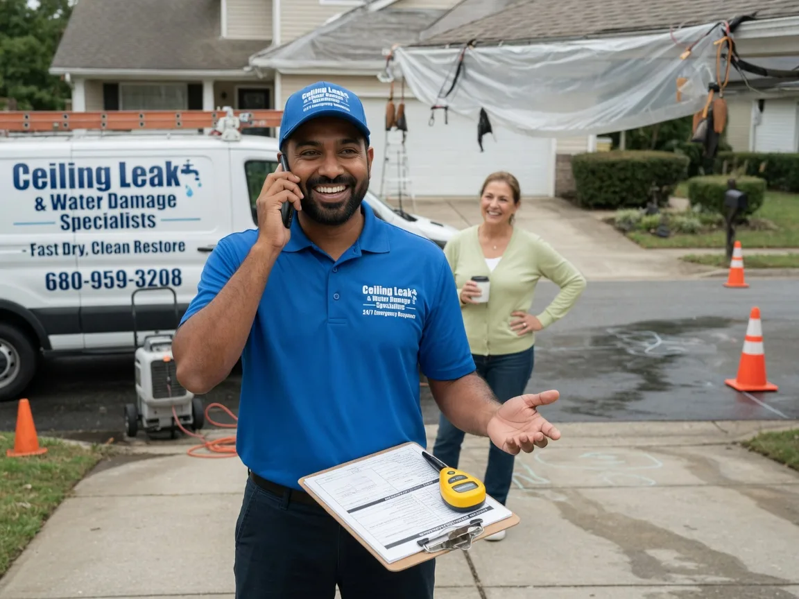 Ceiling Leak Cleanup Gilliam, MO FAQs